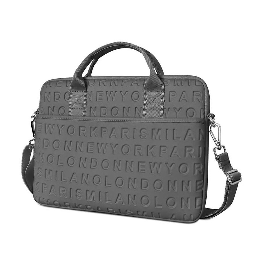 

Ручная сумка WiWU Vogue Laptop Slim Bag 13,3" с ремешком Grey, Серый, Laptop Slim Bag