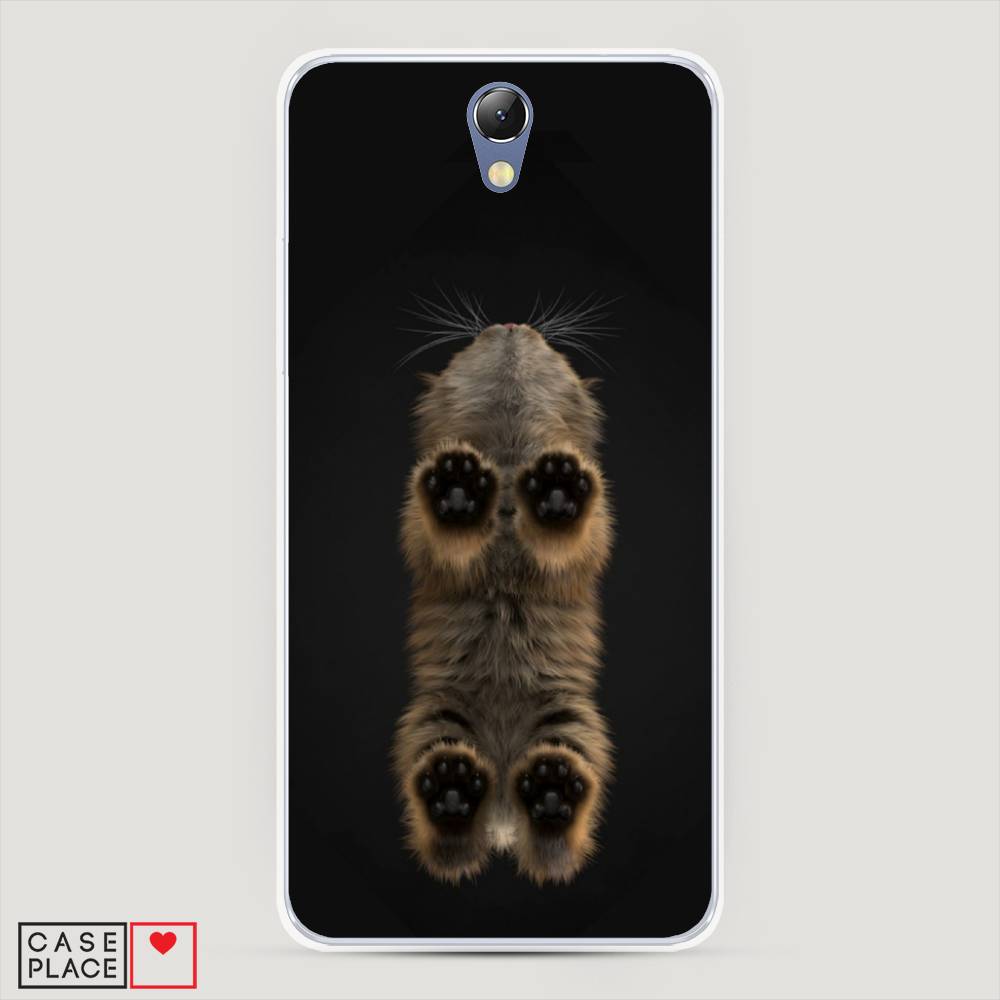 

Чехол Awog на Lenovo Vibe S1 / Леново Vibe S1 "Кошачьи лапки", Черный, 111450-1