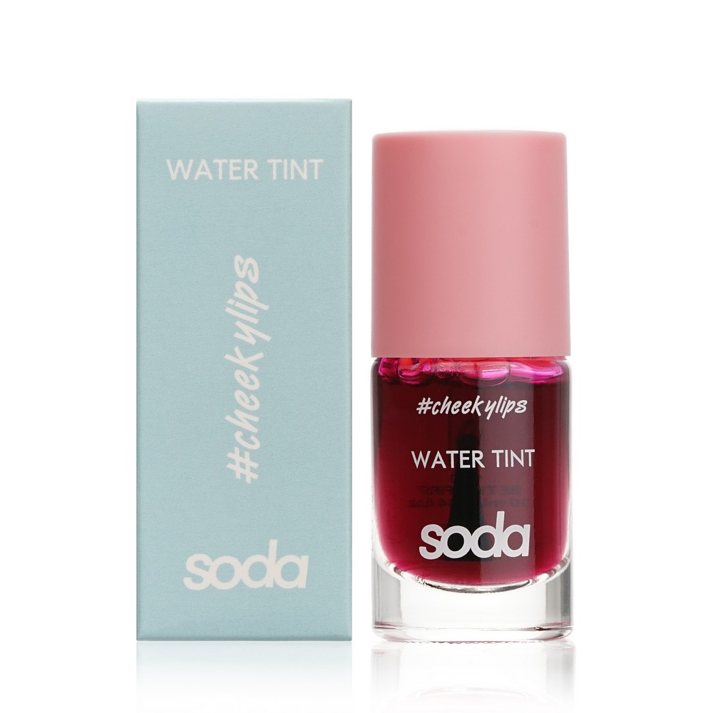 Тинт для губ Soda Water Tint #cheekylips 001, 10мл тинт чернила holipop water tint 20015003 3 розовый 9 мл