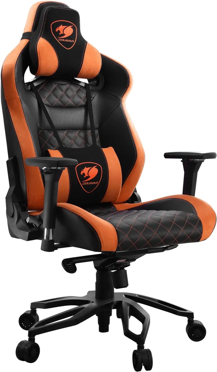 

Кресло игровое COUGAR Throne, на колесиках, эко.кожа, черный/оранжевый cu-thr, Кресло игровое COUGAR Throne, на колесиках, эко.кожа, черный/оранжевый [cu-thr]