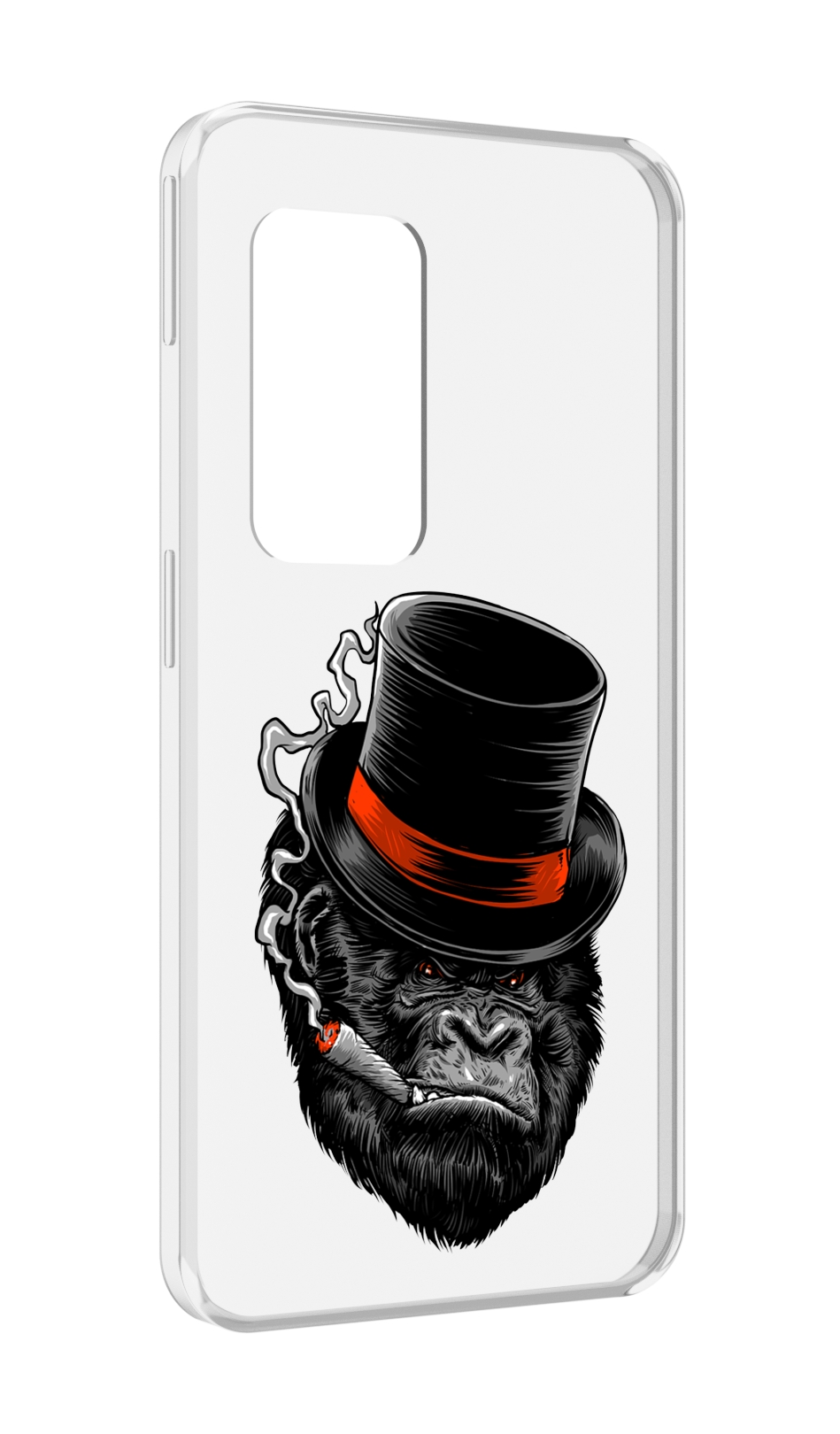 

Чехол MyPads дизайнерская горилла для UleFone Power Armor X11 Pro, Прозрачный, Tocco
