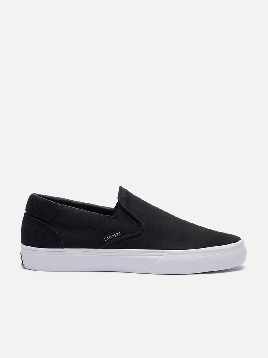 

Слипоны женские Lacoste Jump Serve Canvas Slip-On черные 40 EU, Jump Serve Canvas Slip-On