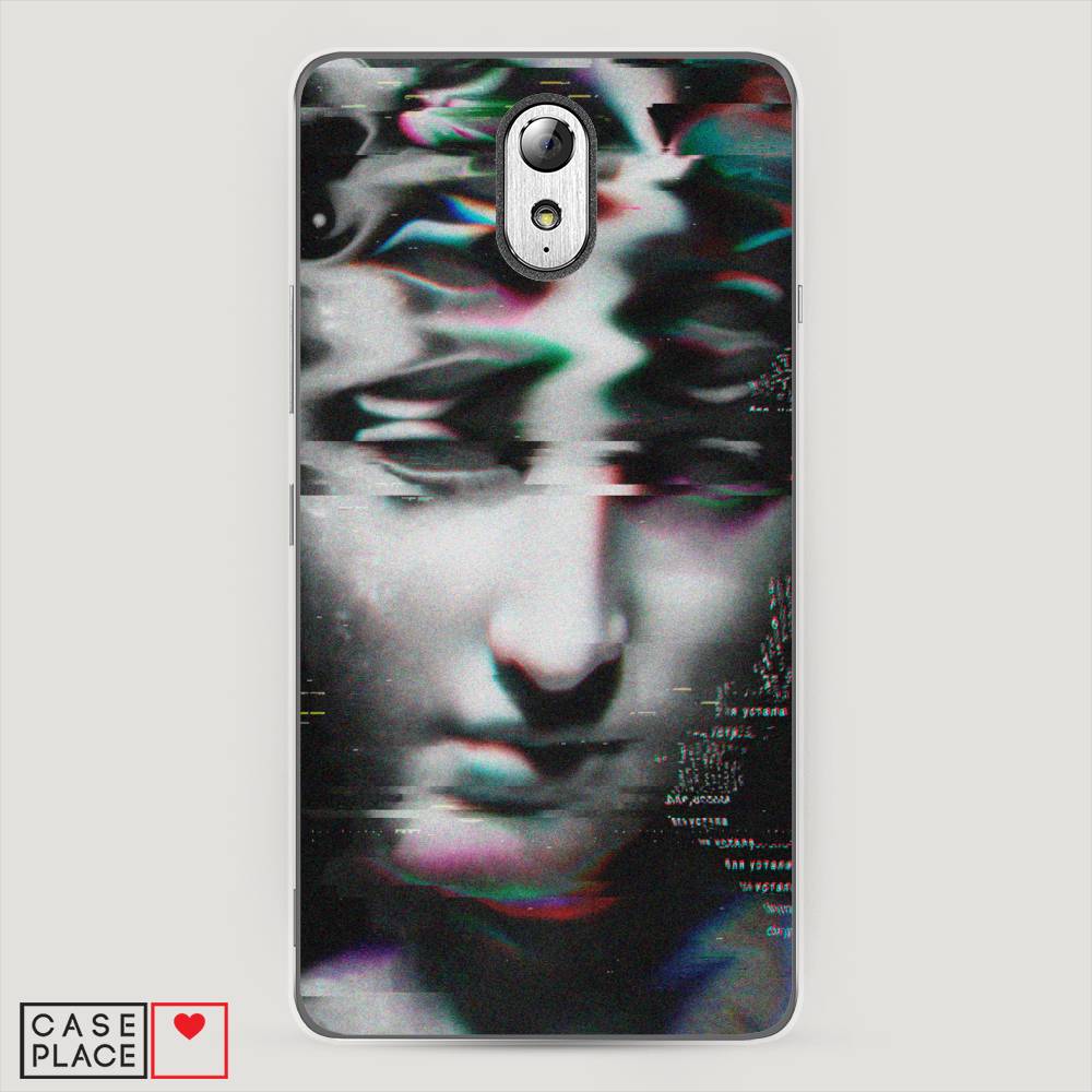 

Чехол Awog на Lenovo Vibe P1m / Леново Vibe P1m "Glitch Art", Серый, 111350-9