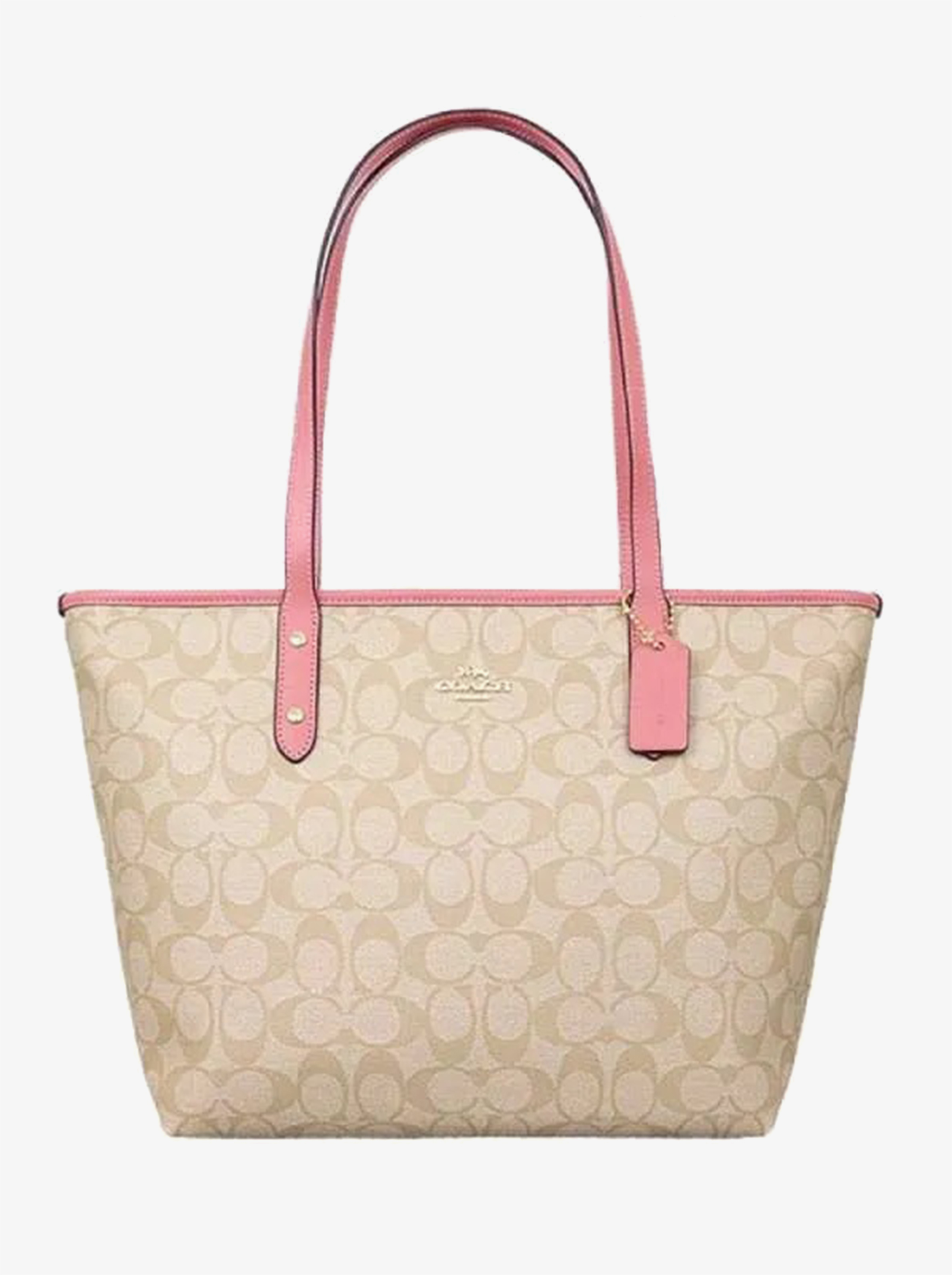 

Сумка женская Coach CH0164 белая;розовая 24x11x29, Белый;розовый, CH0164