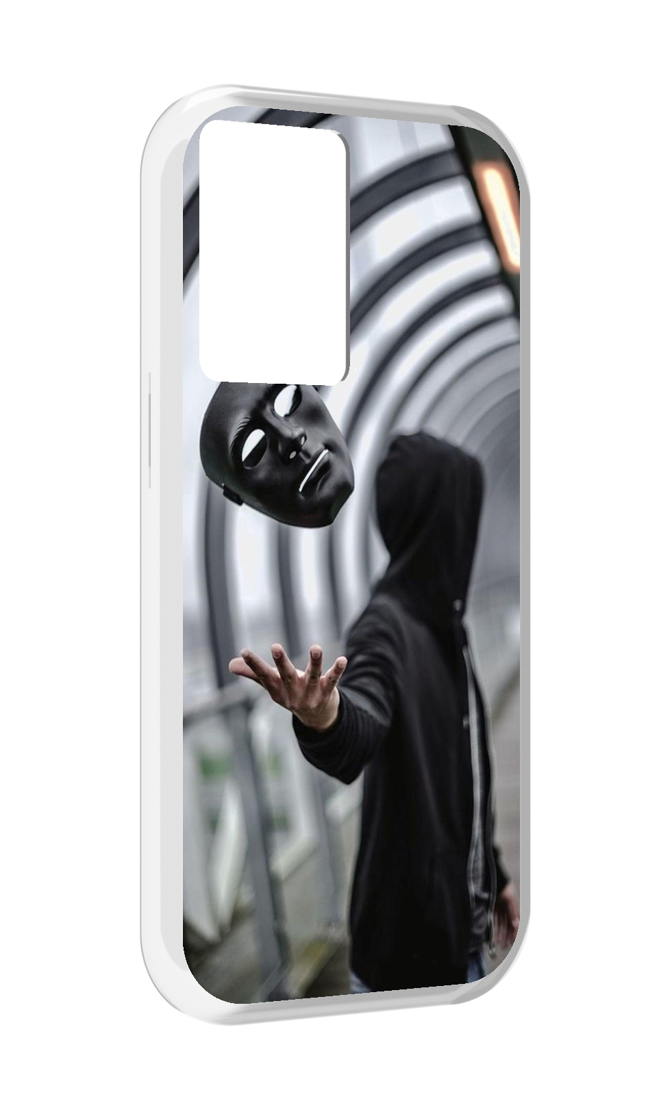 

Чехол MyPads Сними-маску для OnePlus Nord N20 SE, Прозрачный, Tocco
