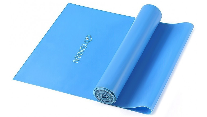 фото Резинка для фитнеса xiaomi yunmai 0.45mm blue (ymtb-t401)