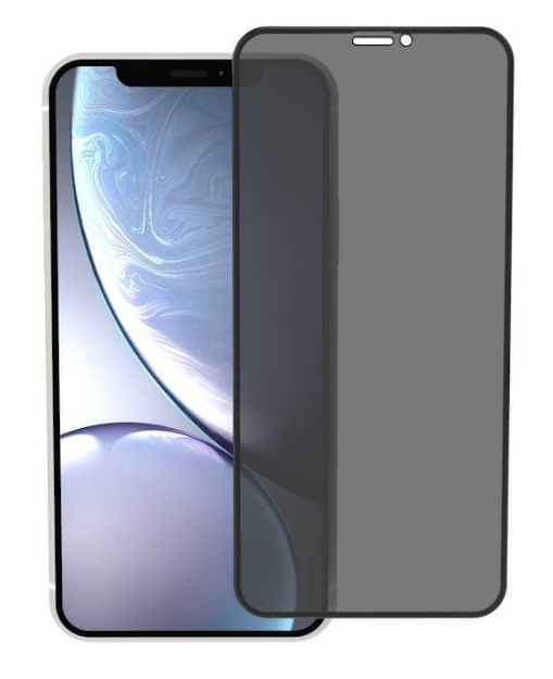 

Защитное стекло на iPhone XR/11 (6.1), Anti-blue ray матовый, черный, X-CASE