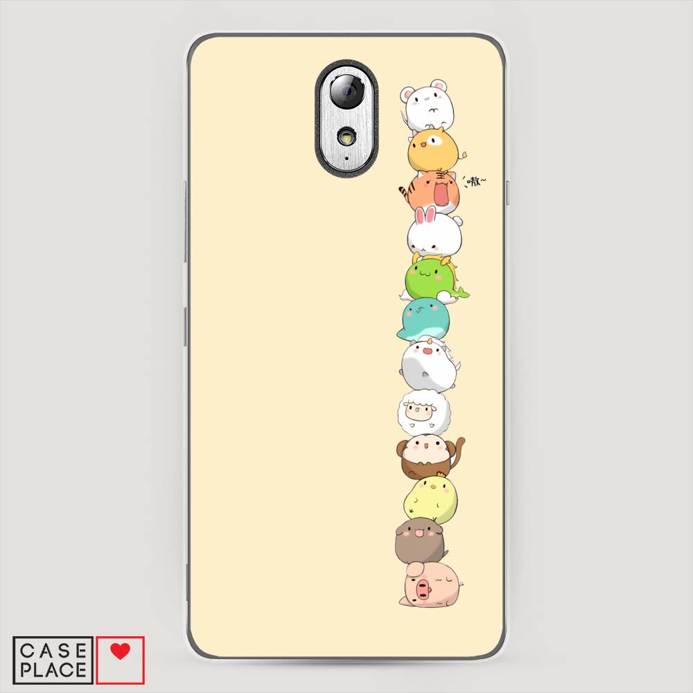 

Чехол Awog на Lenovo Vibe P1m / Леново Vibe P1m "Питомцы Чиби", Желтый, 111350-2
