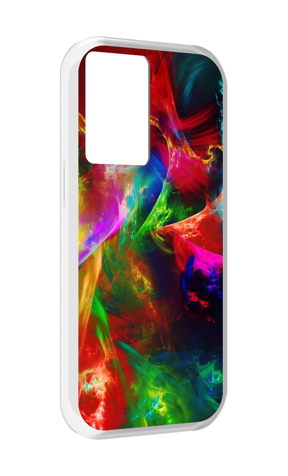 

Чехол MyPads Сияние-красок для OnePlus Nord N20 SE, Прозрачный, Tocco