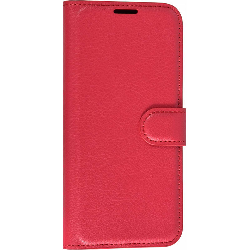 

Чехол-книжка для Samsung Galaxy A12/M12, боковой, красный