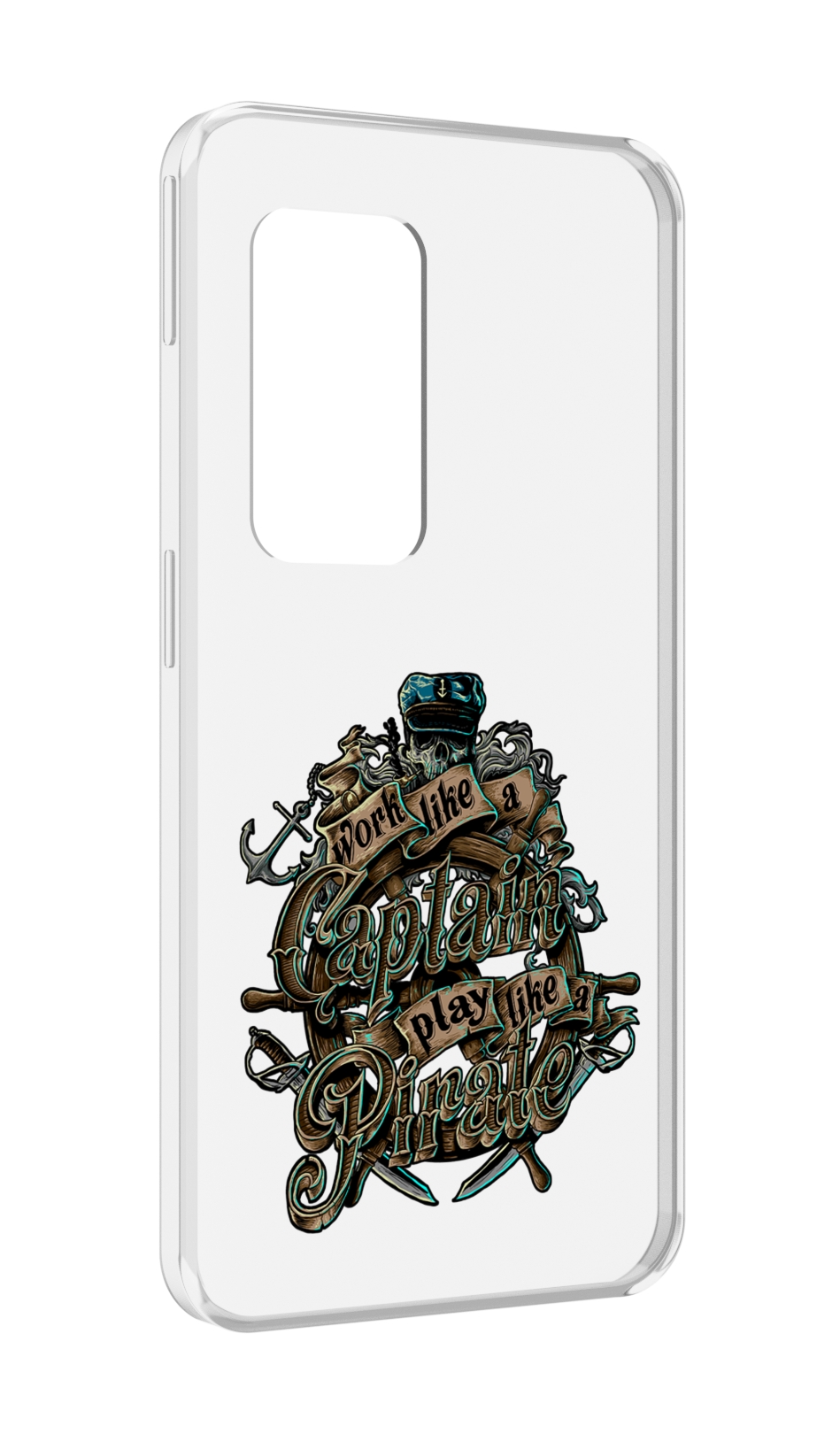 

Чехол MyPads капитан пиратов для UleFone Power Armor X11 Pro, Прозрачный, Tocco