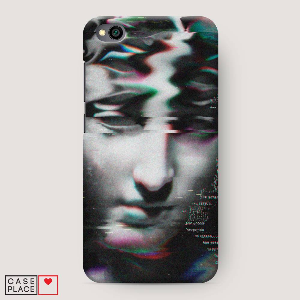 

Пластиковый чехол "Glitch Art" на Xiaomi Redmi Go, 35120-7