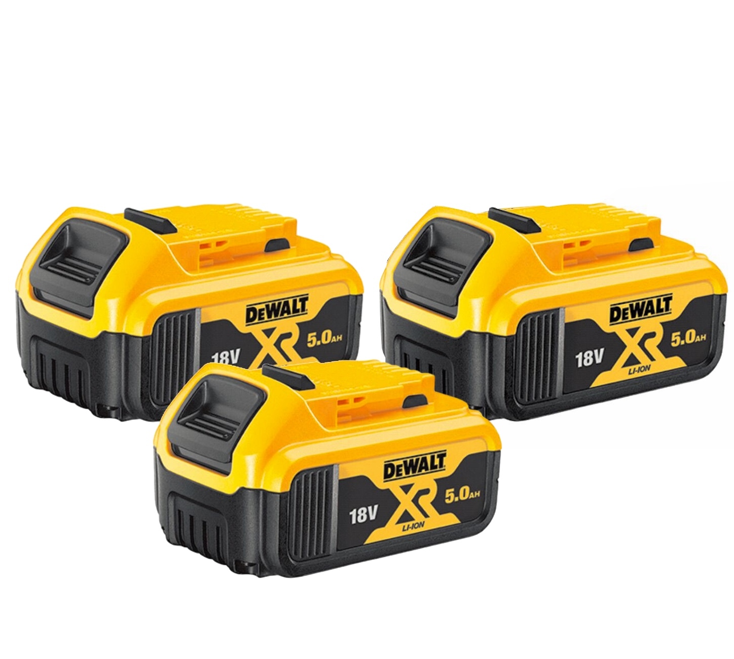 Аккумулятор DEWALT XR, Li-Ion, 18 В, 5 Ач, DCB184P3, 3 шт