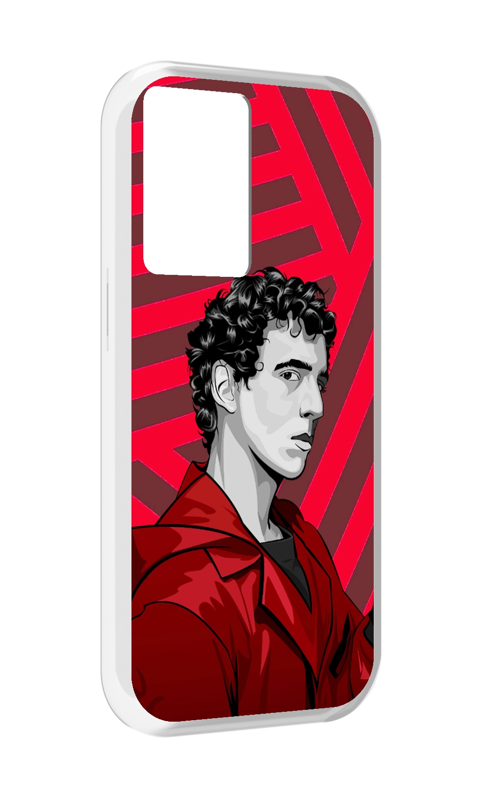 

Чехол MyPads Рио-бумажный-дом для OnePlus Nord N20 SE, Прозрачный, Tocco