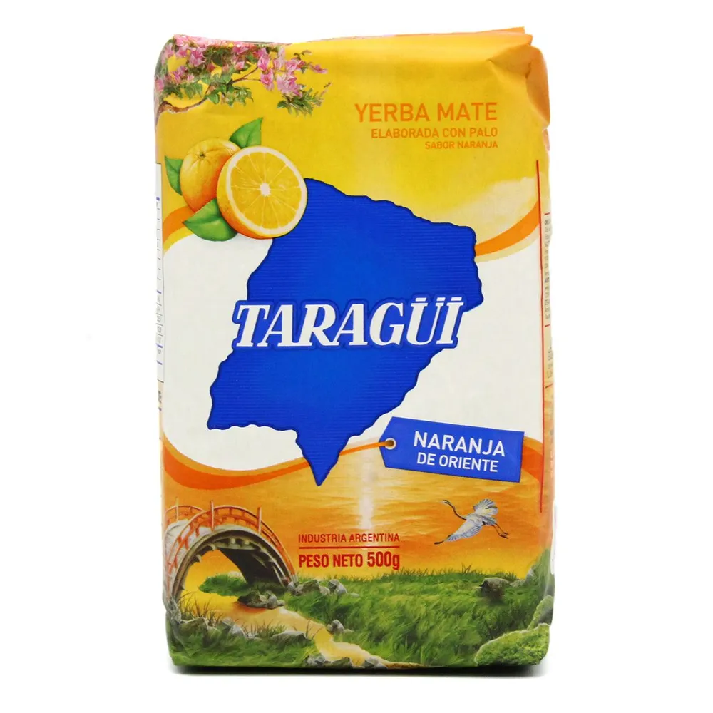 

Чай Мате Taragui Naranja de Oriente (Апельсин) 500г