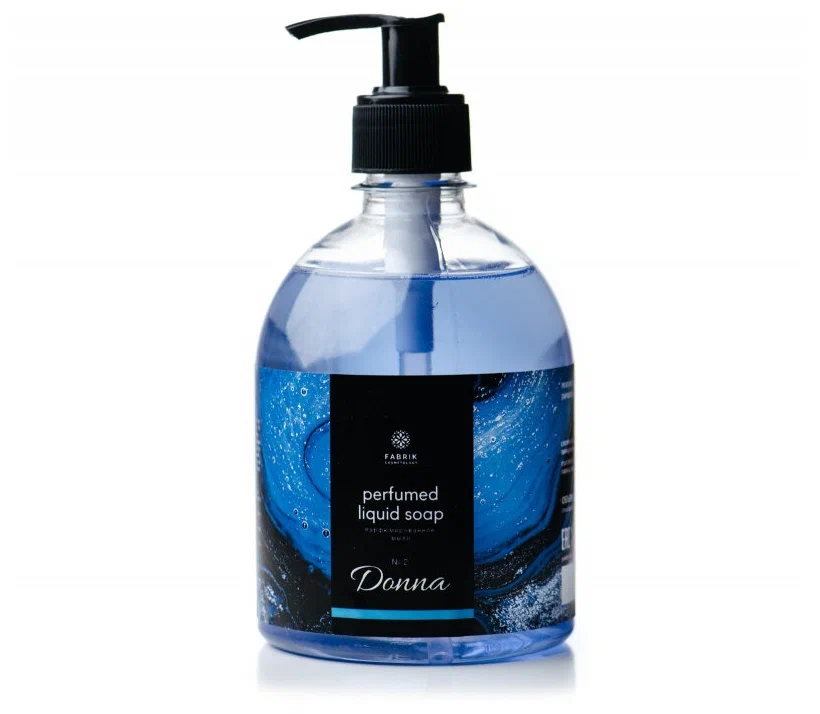 Мыло жидкое Fabrik Cosmetology Donna парфюмированное для рук 500 мл