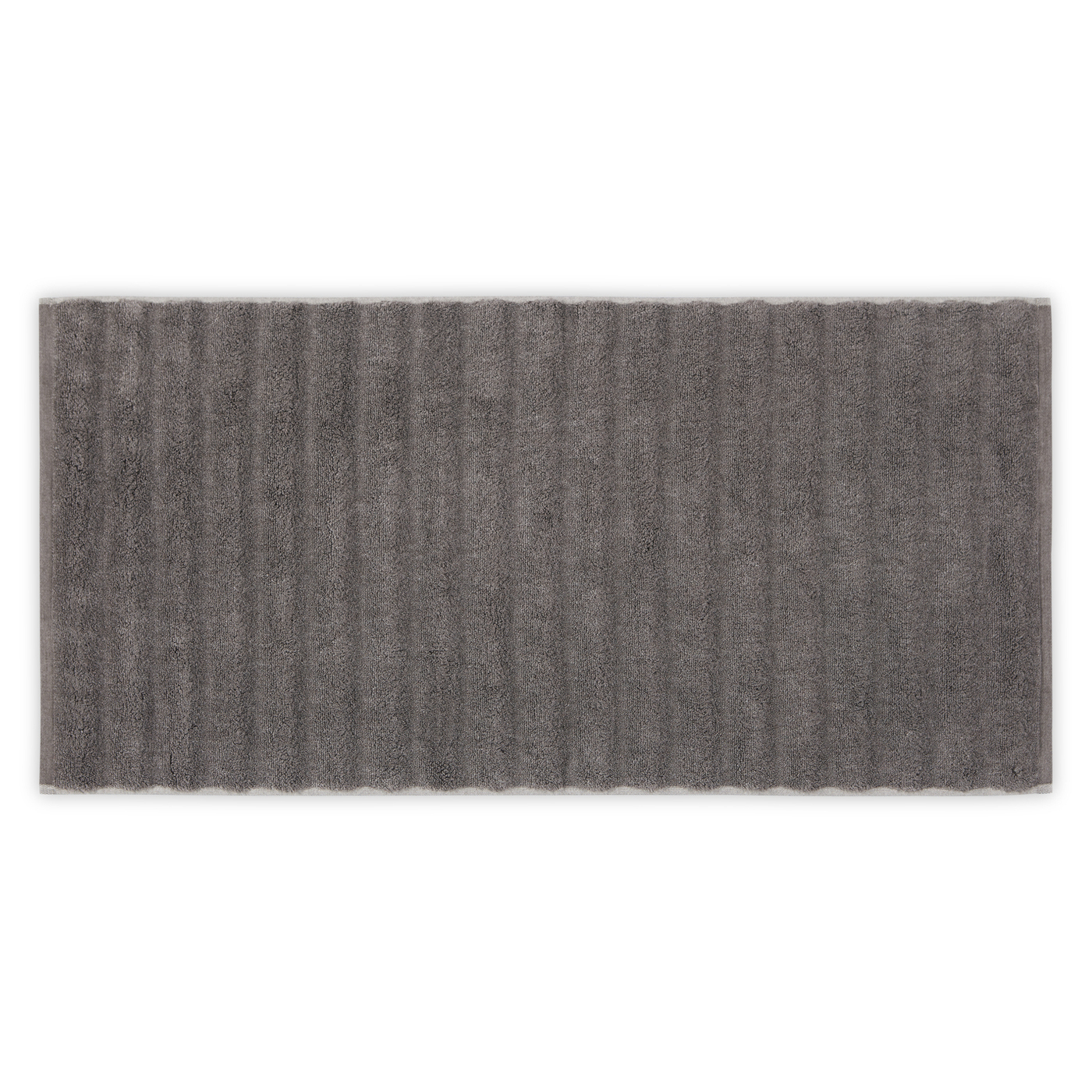 фото Махровое полотенце hamam ash ribbed, 100x150 см, древесная кора