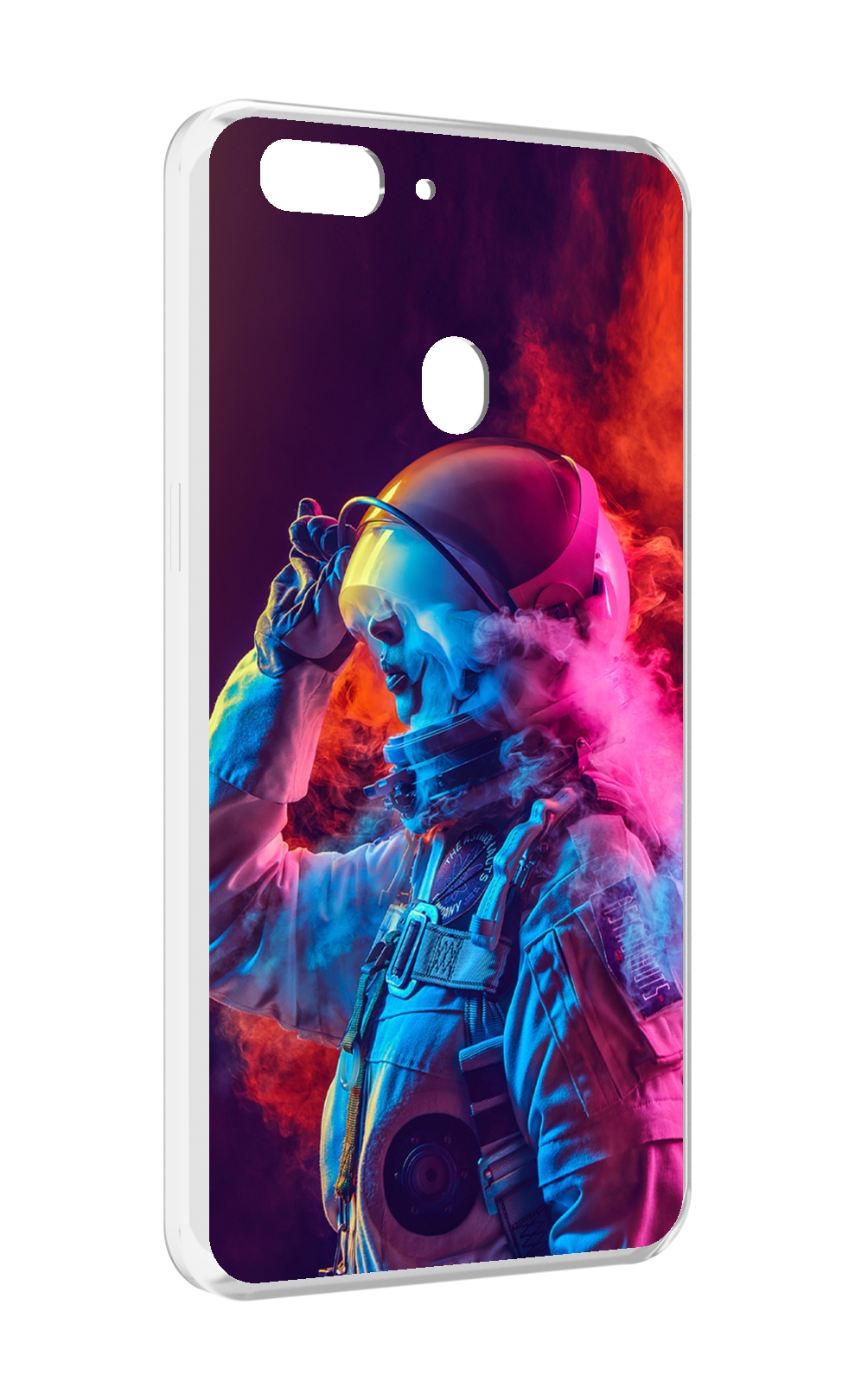 

Чехол MyPads астронавт в дыму для Oppo Realme 2, Прозрачный, Tocco