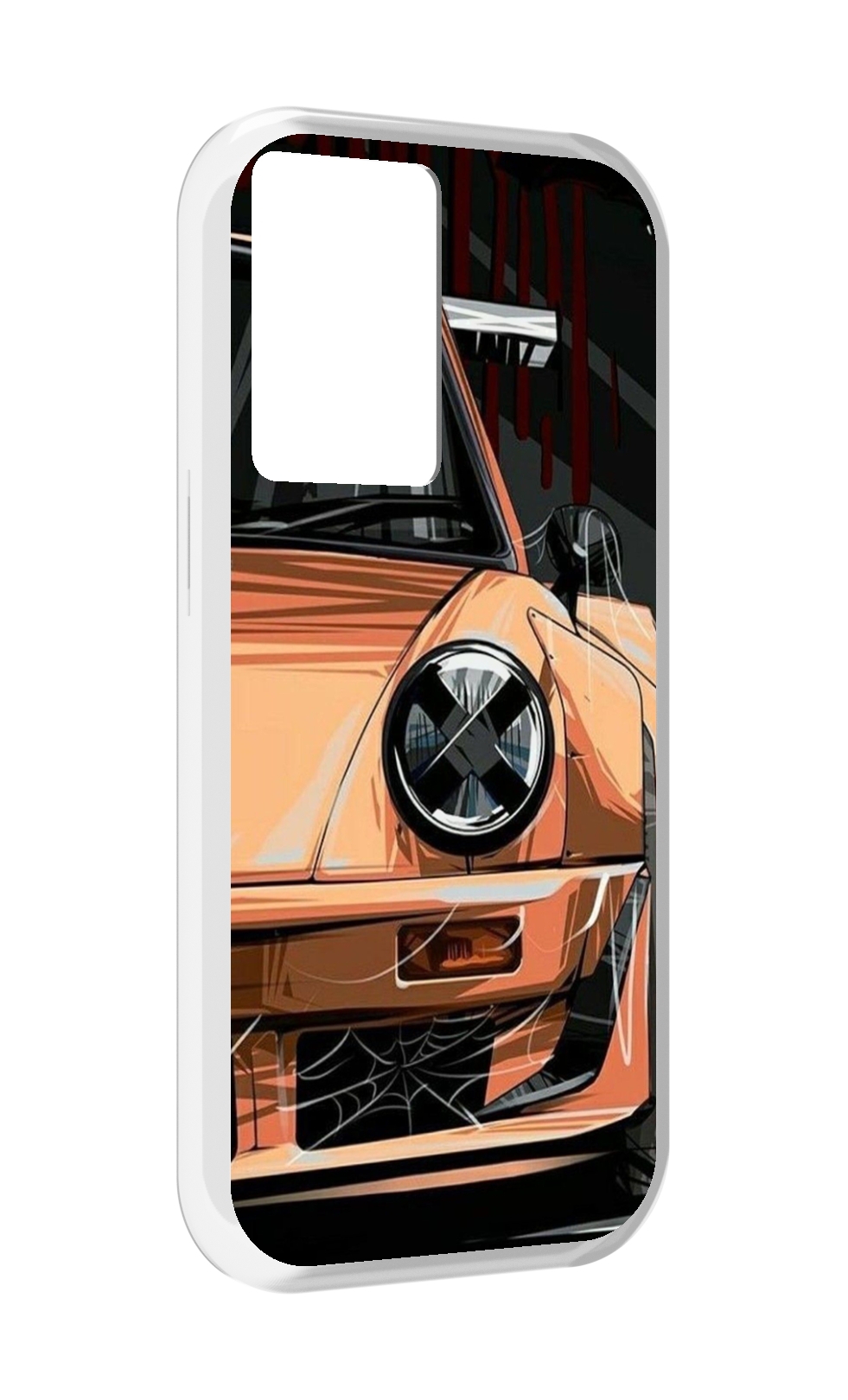 

Чехол MyPads Порш мужской для OnePlus Nord N20 SE, Прозрачный, Tocco