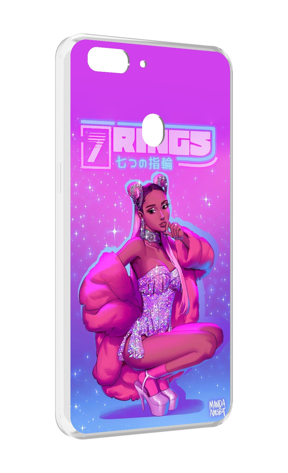 

Чехол MyPads ариана-гранде для Oppo Realme 2, Прозрачный, Tocco