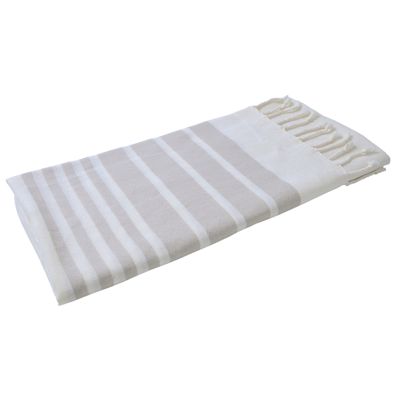

Пештемаль Hamam FULA, 90x180 см, слоновая кость, дымчатый, FULA