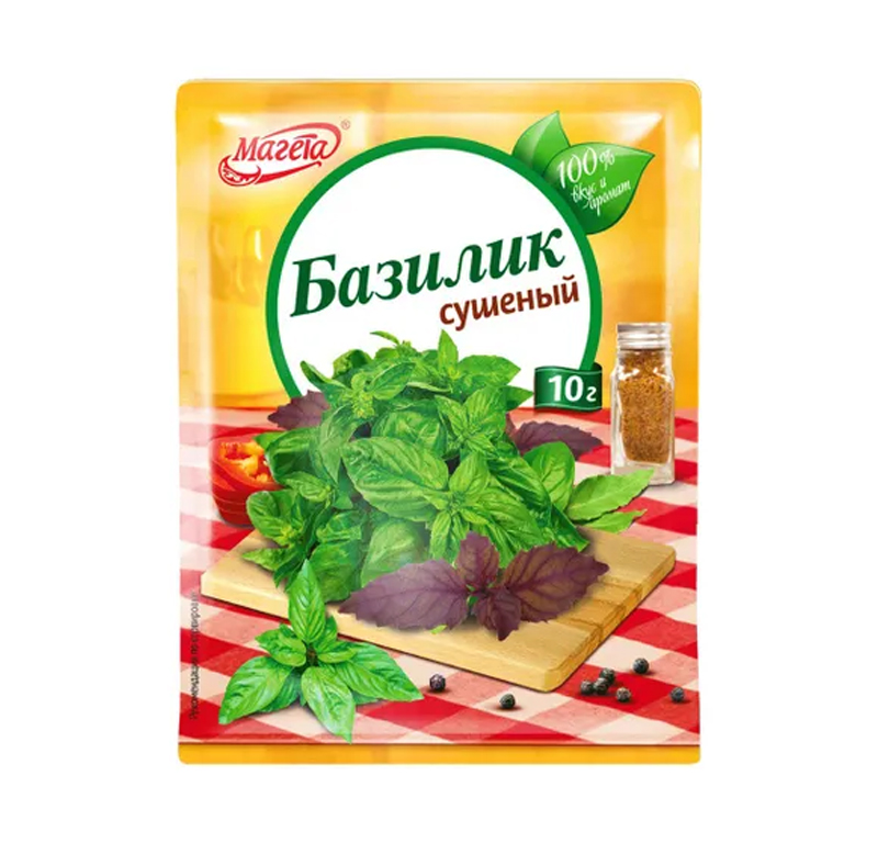 

Базилик Магета сушеный 10 г