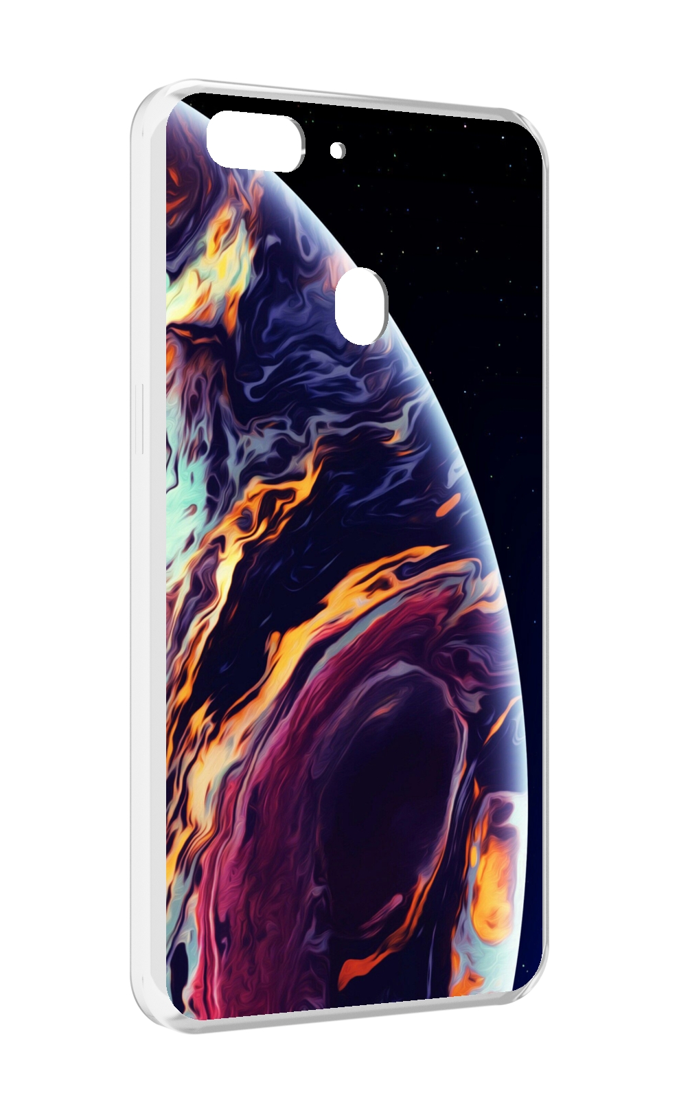 

Чехол MyPads акварельная планета для Oppo Realme 2, Прозрачный, Tocco