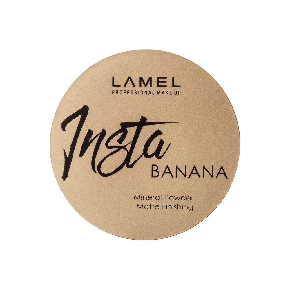 фото Пудра для лица lamel insta 402 banana 12 г lamel professional