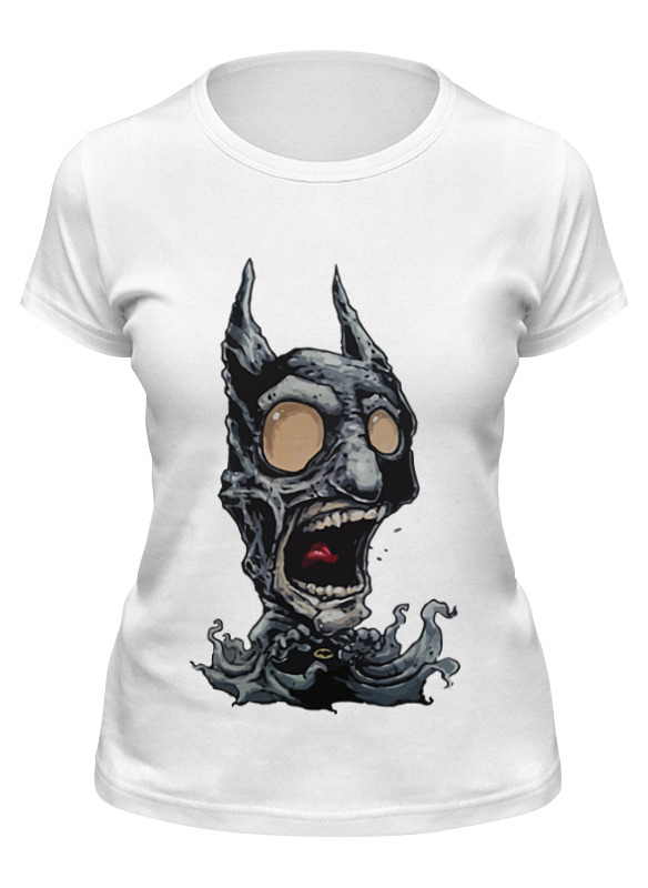 

Футболка женская Printio Бэтмен зомби (batman zombie) белая 2XL, Белый, Бэтмен зомби (batman zombie)