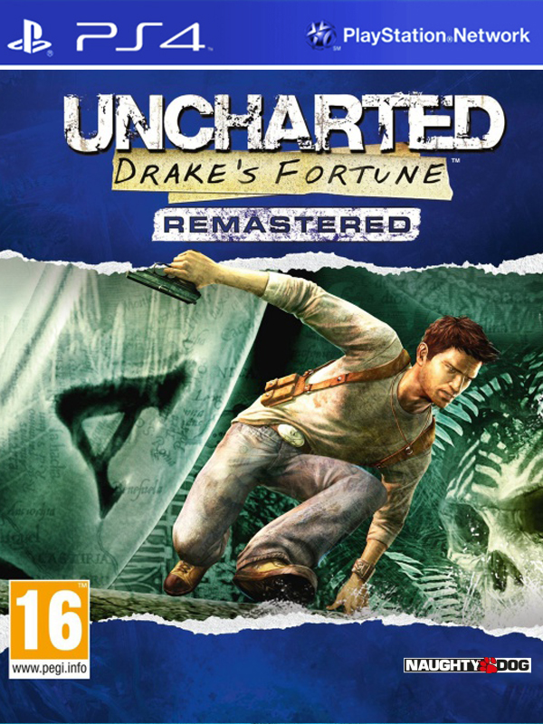 Игра Uncharted: Drake's Fortune Remastered (русская версия) (PS4)