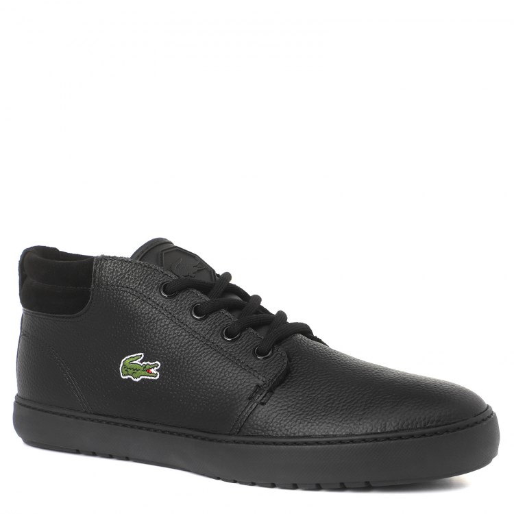 фото Кеды мужские lacoste spm0002 ampthill terra put черные 9.5 uk