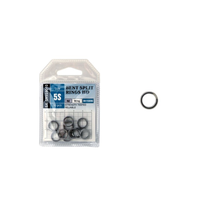 

Морское кованое заводное кольцо Saikyo 5S CN, тест 90 кг, 10 шт, SA