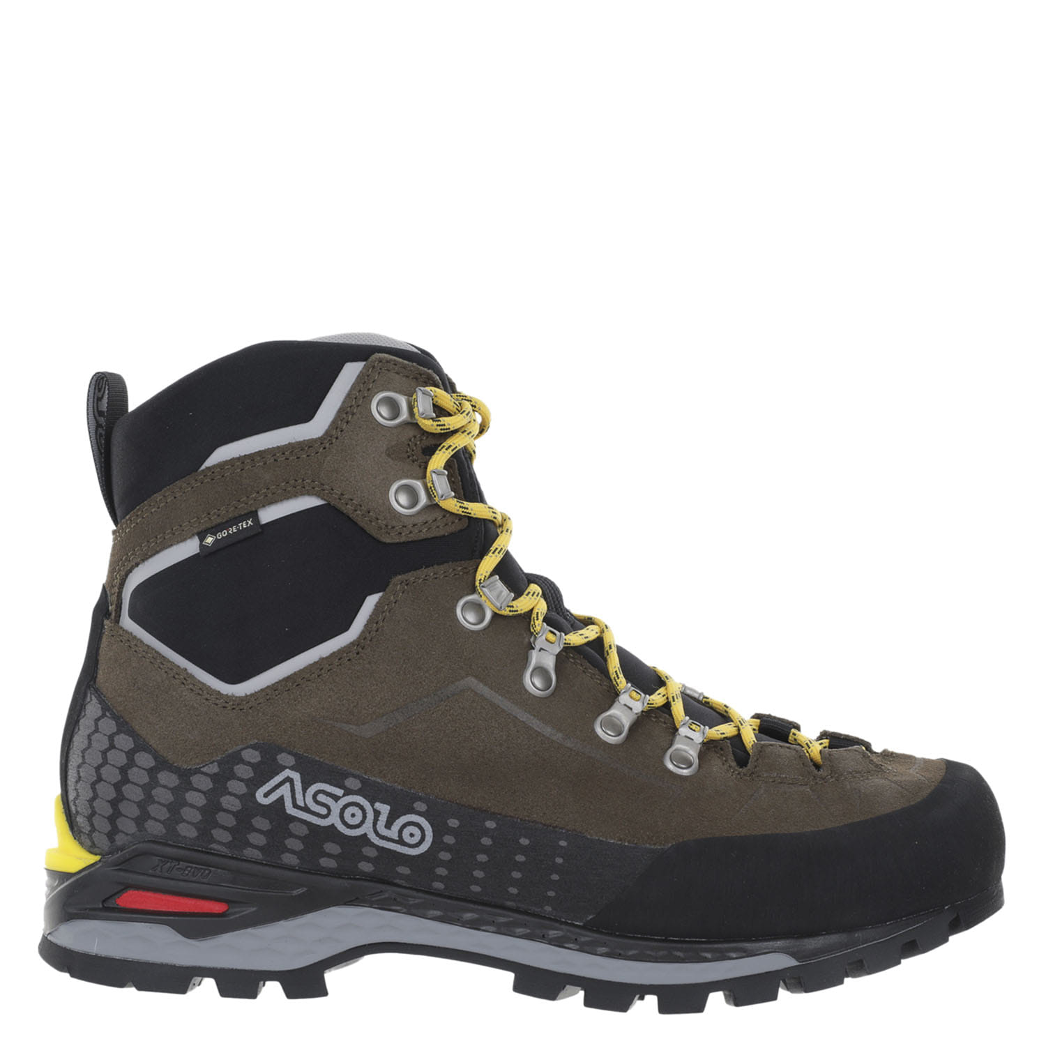 

Ботинки Asolo Freney Evo GV MM р.42 (UK:9), Major Brown/Red, Красный;серый;черный;коричневый;желтый, Freney Evo GV MM