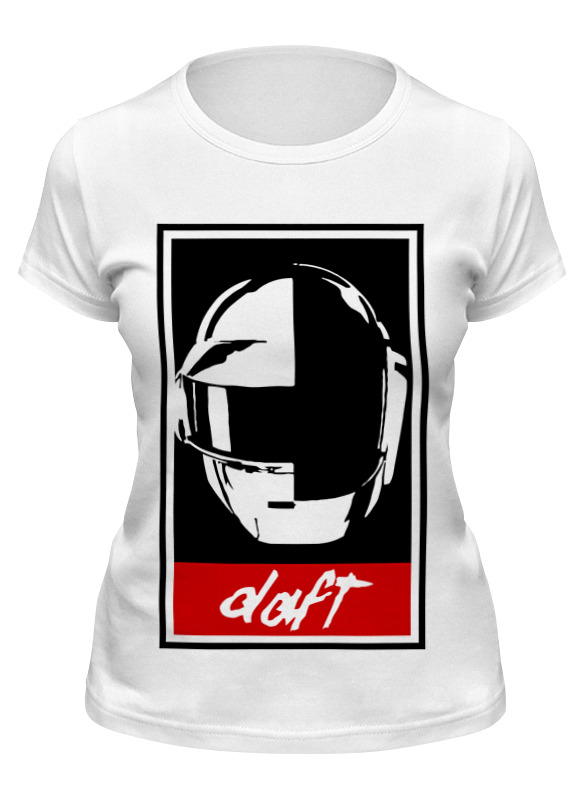 

Футболка женская Printio Daft punk белая 2XL, Белый, Daft punk