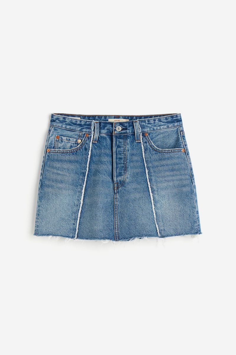 

Юбка женская Levi's 1226905 голубая 29, Голубой, 1226905