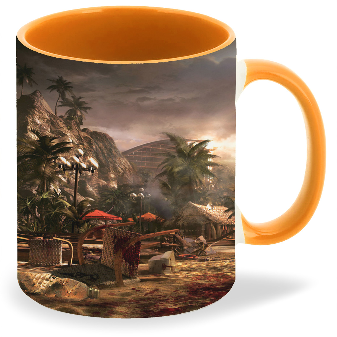

Кружка CoolPodarok dead island Кровавый пляж, dead island Кровавый пляж