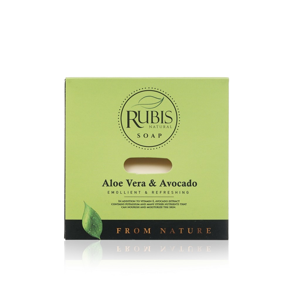 Мыло туалетное Rubis From Nature Aloe & Avocado 125г