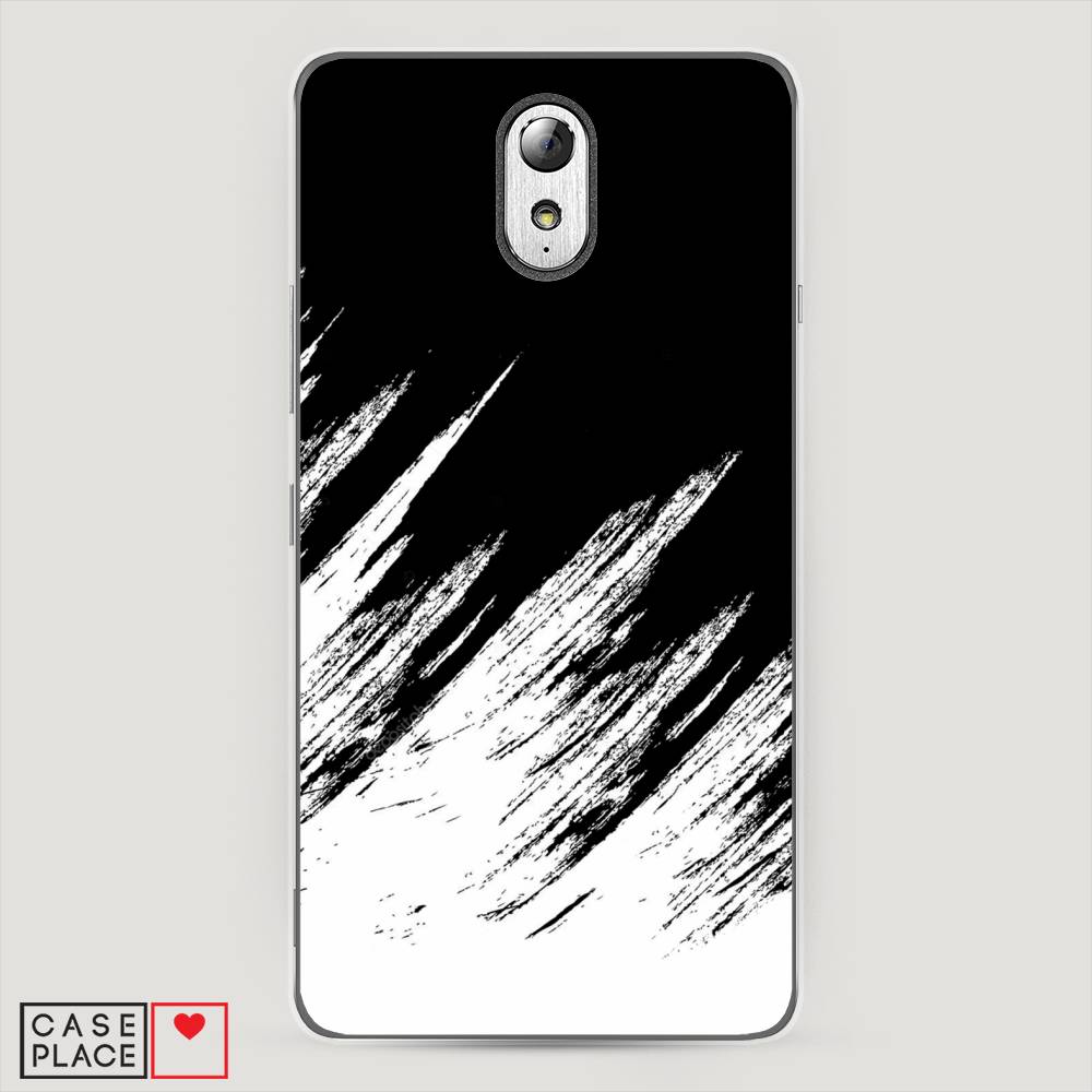 

Чехол Awog на Lenovo Vibe P1m / Леново Vibe P1m "Черно белые брызги", Черный;белый;бежевый, 111350-3