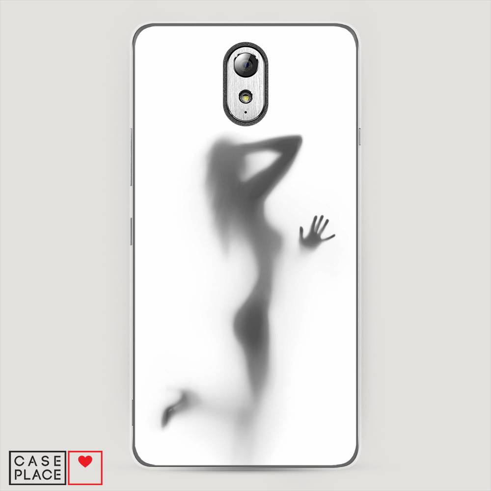 фото Чехол awog "стекло в душе" для lenovo vibe p1m