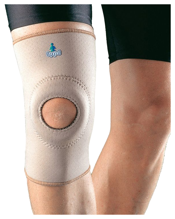 Бандаж коленный при болях в области коленной чашечки 1021 Oppo, р. S