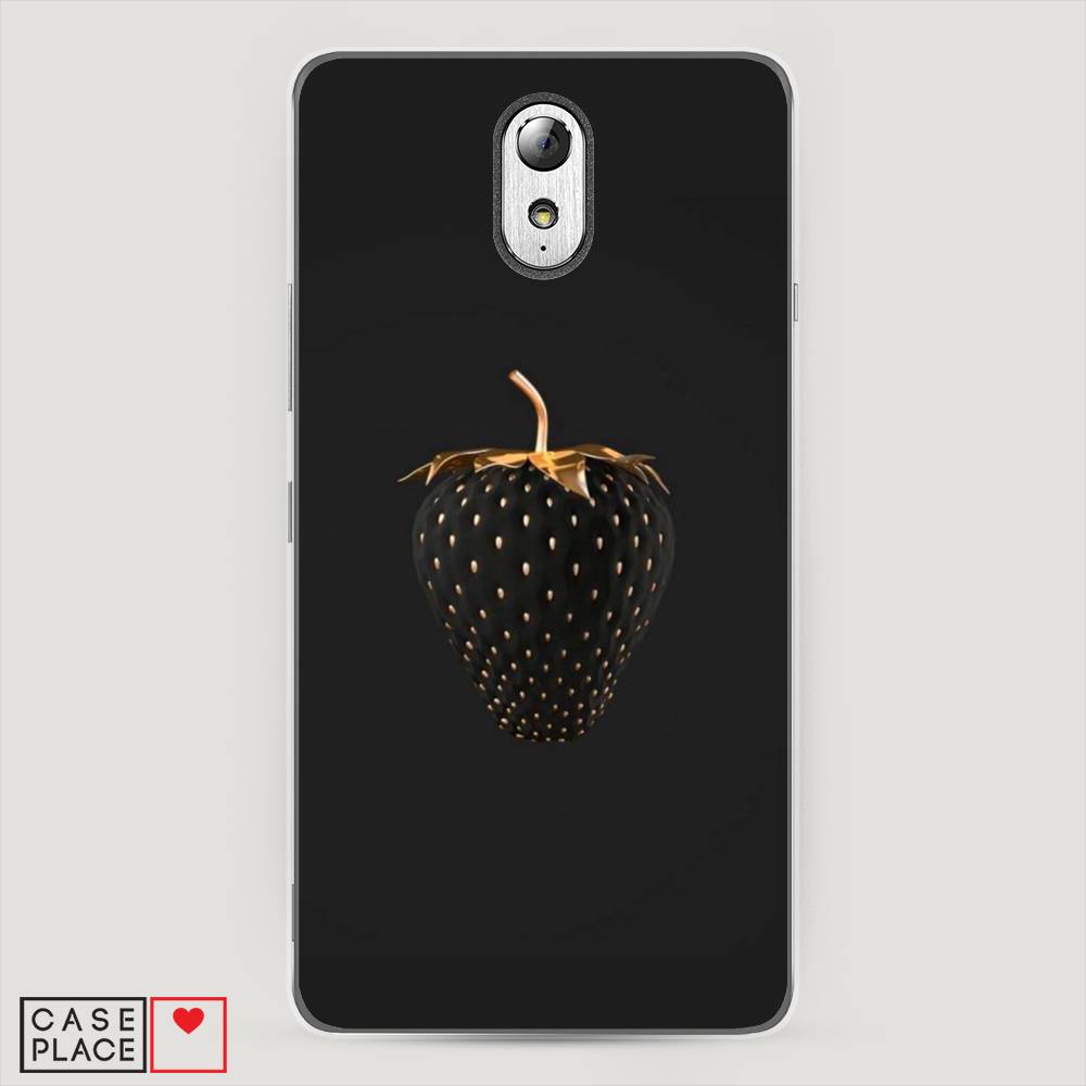 

Чехол Awog на Lenovo Vibe P1m / Леново Vibe P1m "Черно-золотая клубника", Черный;золотистый, 111350-10