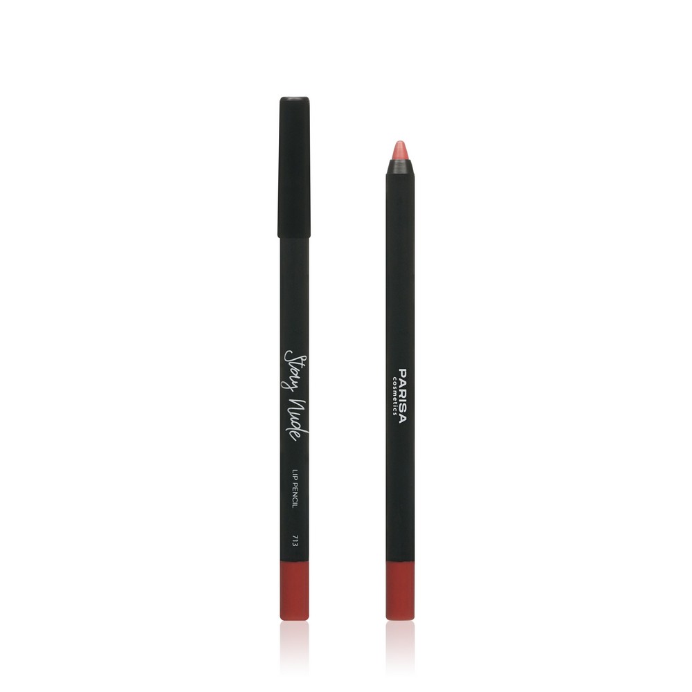 Карандаш для губ Parisa Cosmetics Stay Nude матовый тон 713 Tender Mauve 1,2 г parisa cosmetics brows карандаш для бровей