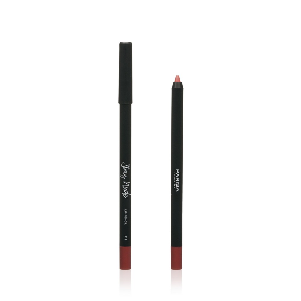 Карандаш для губ Parisa Cosmetics Stay Nude матовый тон 712 Japanese Camellia 1,2 г parisa cosmetics brows карандаш для бровей