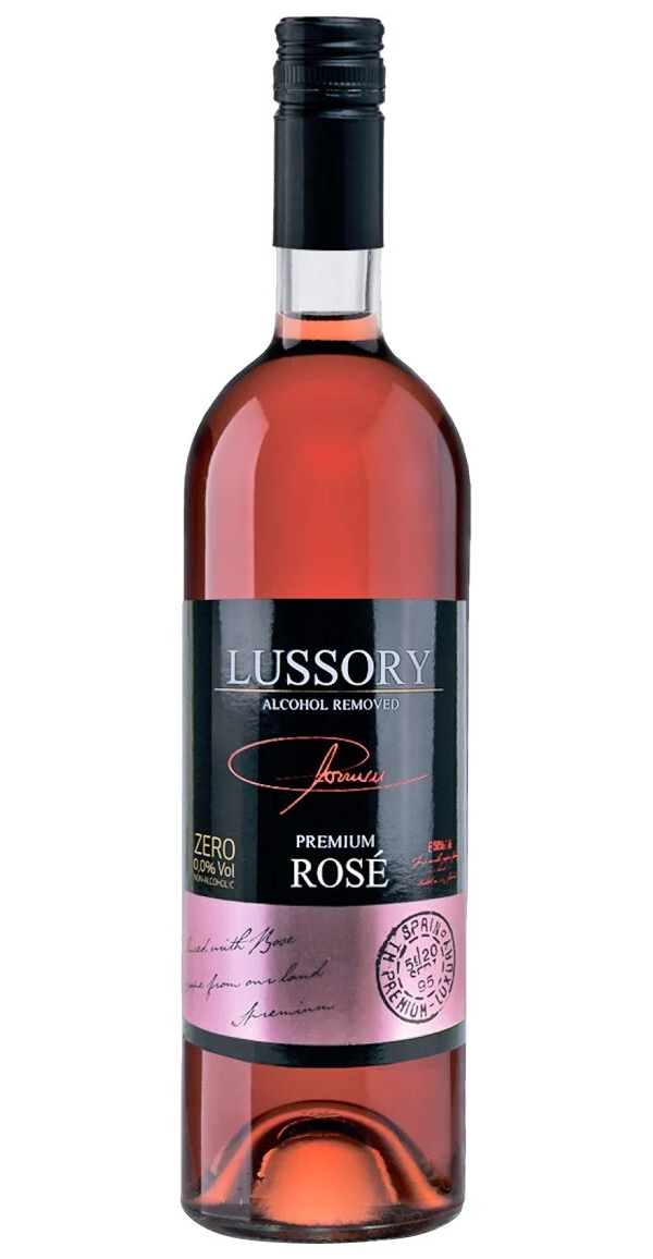 Вино Lussory Premium Rose безалкогольное, 750 мл