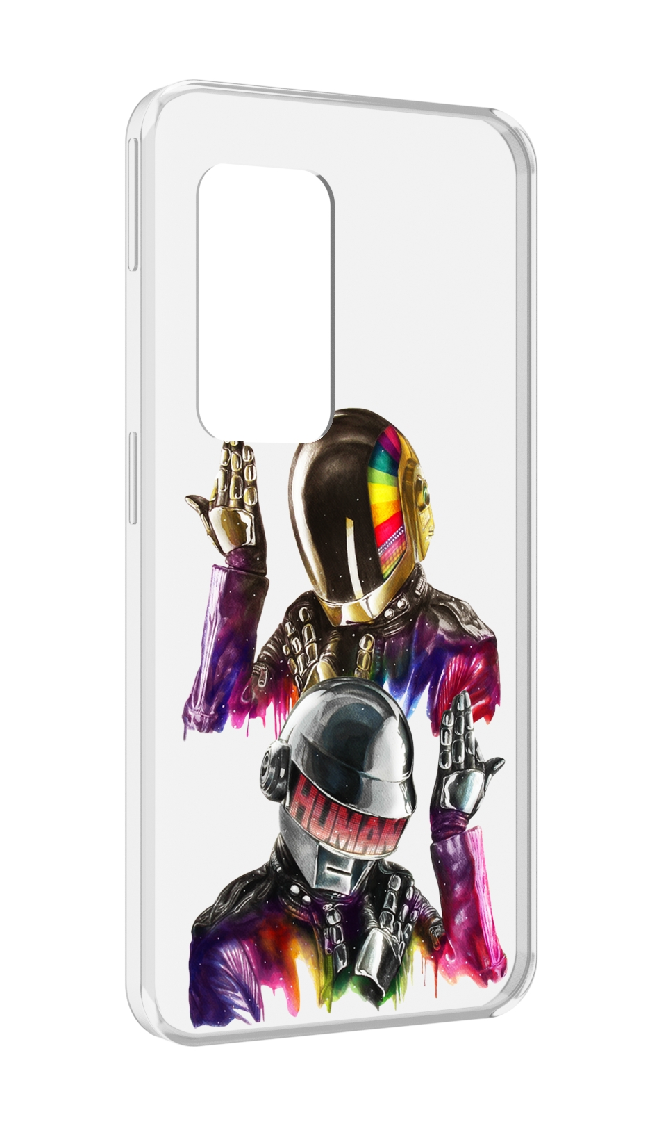 

Чехол MyPads диско космонавты для UleFone Power Armor X11 Pro, Прозрачный, Tocco