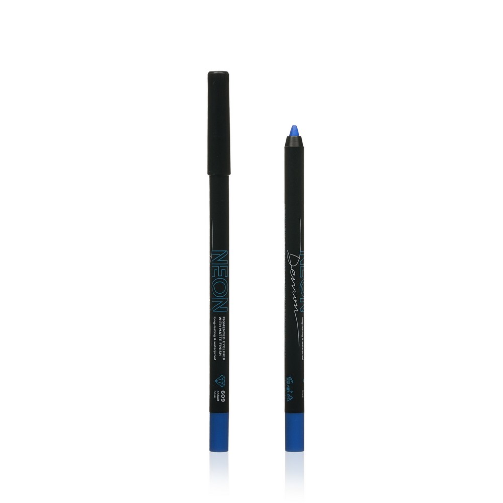 поводок flexi рулетка new neon m 25 кг неоновый синий ремень 5 м Карандаш для глаз Parisa Cosmetics Neon тон 609 Cobalt Blue 1,2 г