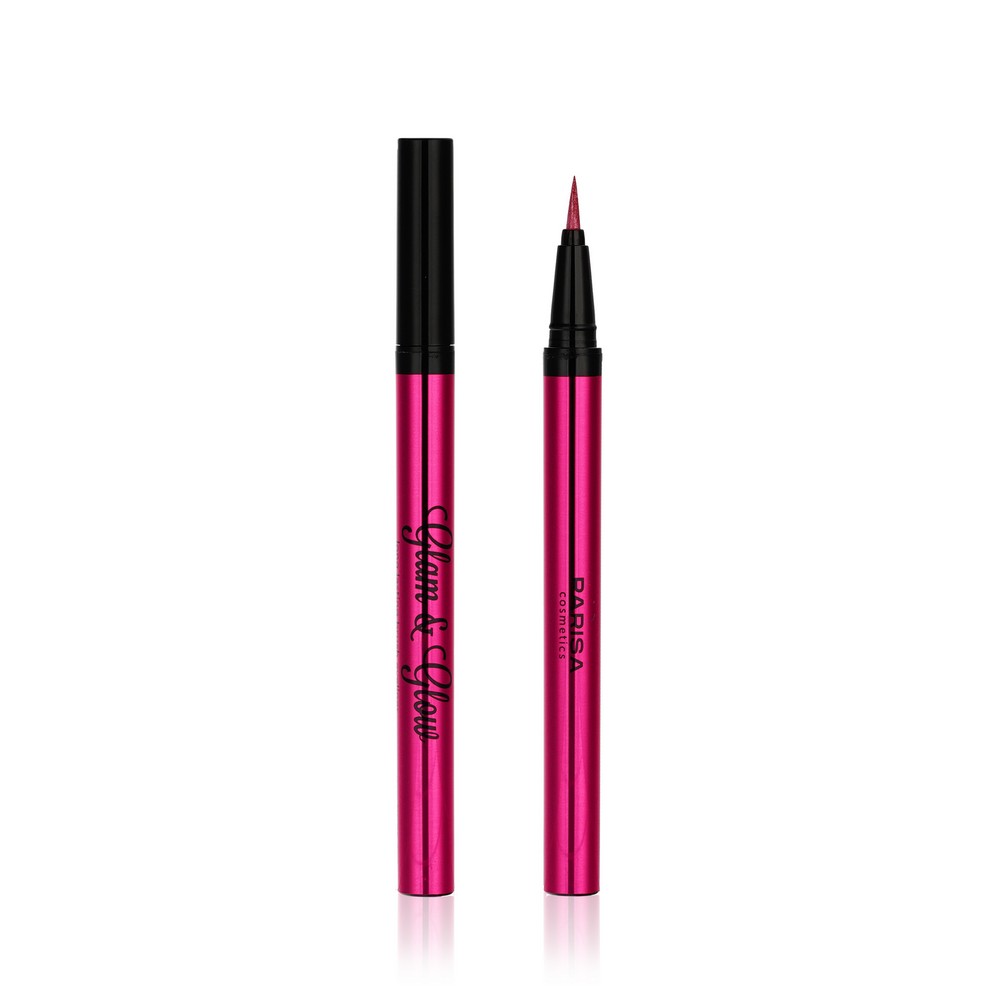 Лайнер для век Parisa Cosmetics Glam&Glow тон 07 Ярко-розовый лента атласная 25 мм × 33 ± 2 м ярко розовый 014
