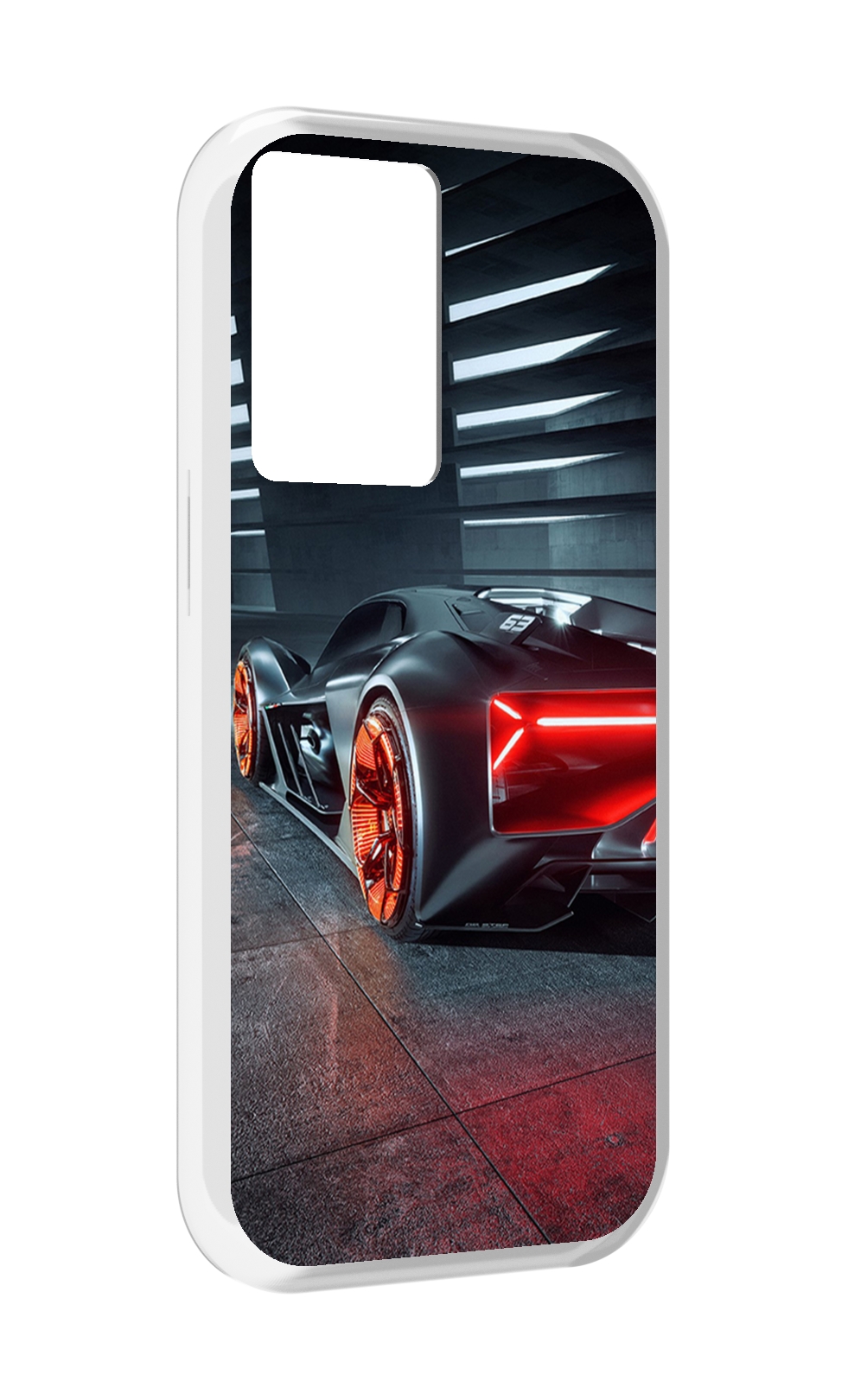 

Чехол MyPads Ночной-город мужской для OnePlus Nord N20 SE, Прозрачный, Tocco