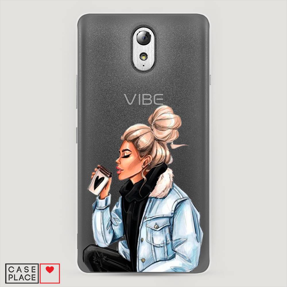 

Чехол Awog на Lenovo Vibe P1m / Леново Vibe P1m "Cute girl", Коричневый;бежевый, 111350-7