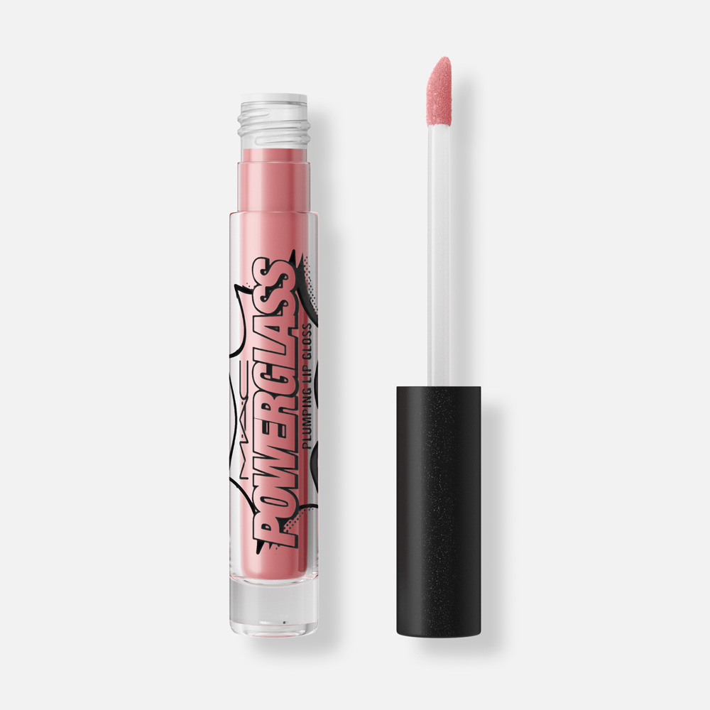 Блеск для губ MAC Powerglass Plumping глянцевый тон Not Your Love Interest, розовый 2,8 мл